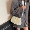 Niche Bag Women's New Summer Fashion Messenger Bag Single Shoulder Underarm Pleated Cloud Bag