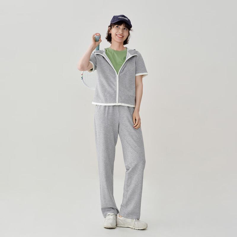 Feinikes Women s Color Block Hooded Sport Suit XL