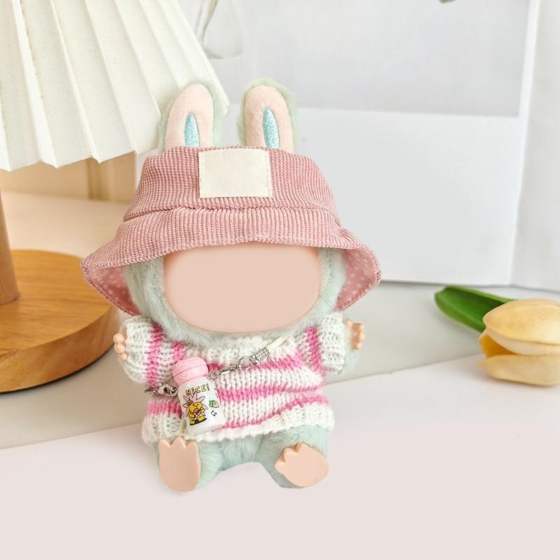 Popular Doll Sweater with Plush Hat and Accessories For Children Creative Pretend Play Game Figure Doll Display Decors
