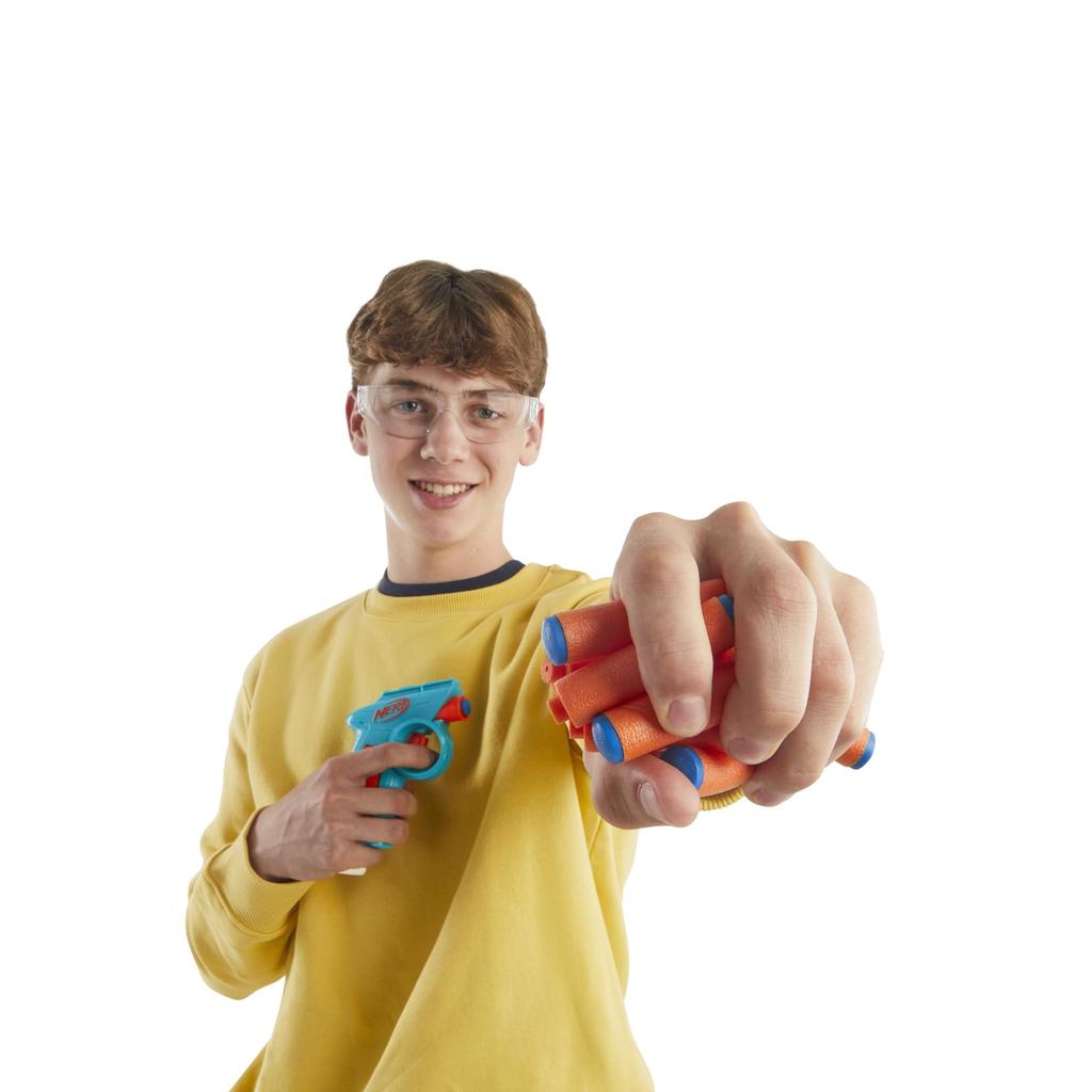 Nerf N Series Flex Party Pack, enthält 5 N Series Blaster und 15 N1 Darts. Perfekt für Innen- und Außenaufnahmen, dieses authentische Weihnachtsspielzeug ist