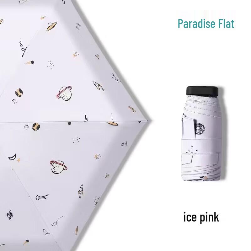 Tiantang Electric UV Protection Five-Fold Capsule Umbrella