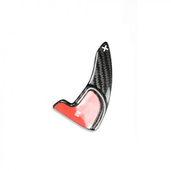 Carbon Fiber Steering Wheel Paddle Shift Extend Trim For Dodge Challenger 15 16