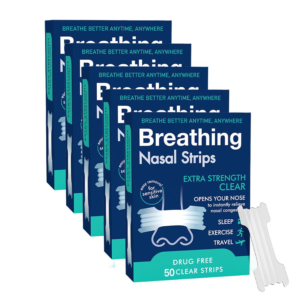 Nasal Strips for Snoring Nasal Patch Physical Expansion Breathable Nose Patch Better Sleep Anti-Snoring Extra Nasal Strip Patch