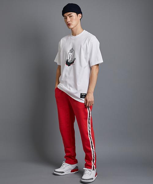 CONCEPTUAL [Conceptual X Genial] Swooshboard Short Sleeve T-Shirt_White