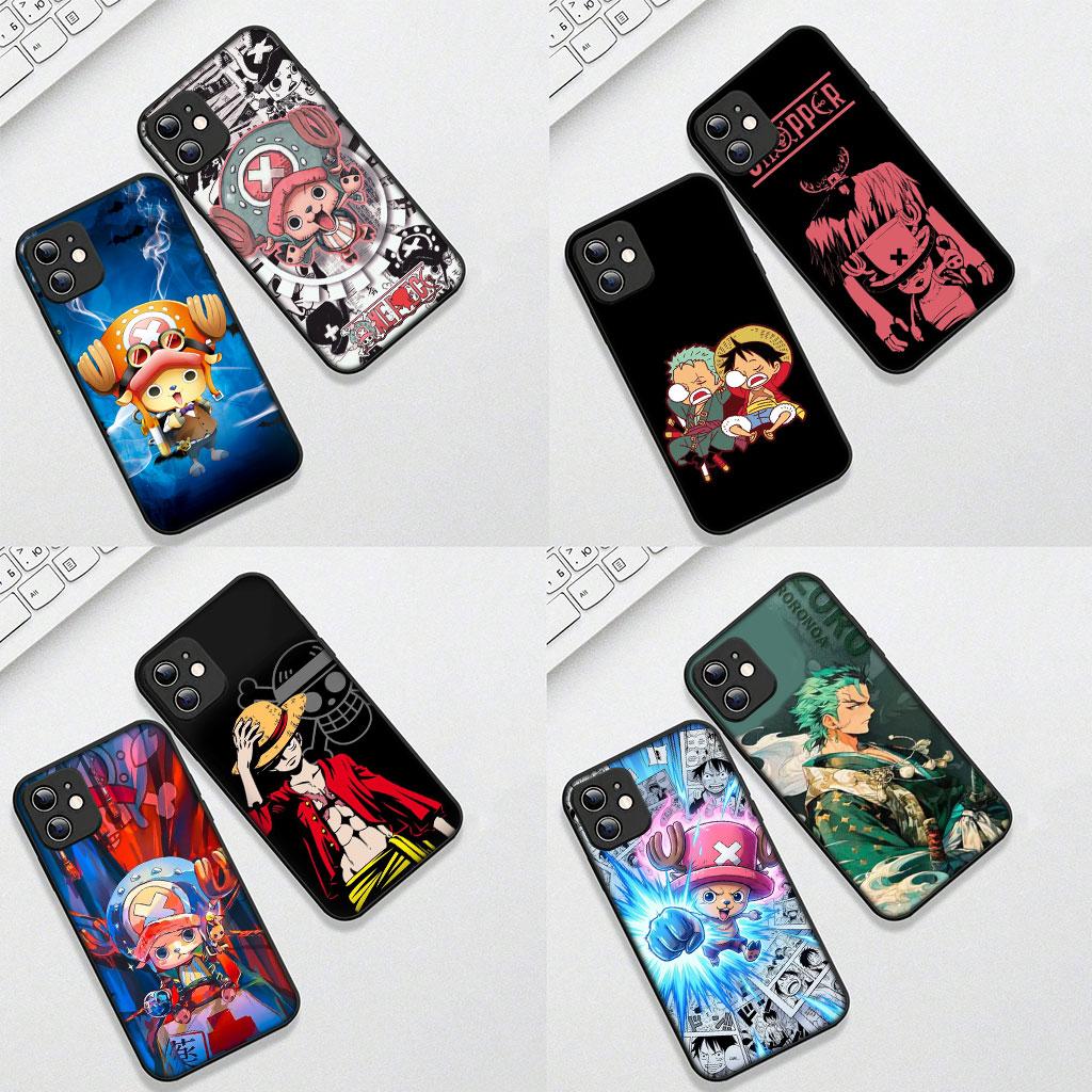 Tony Chopper Zoro One Pieces Luffy for Motorola Moto G82 G20 G22 G23 G32 G9 G8 G7 Power Plus G41 G52 G30 G71 E22 E13Case