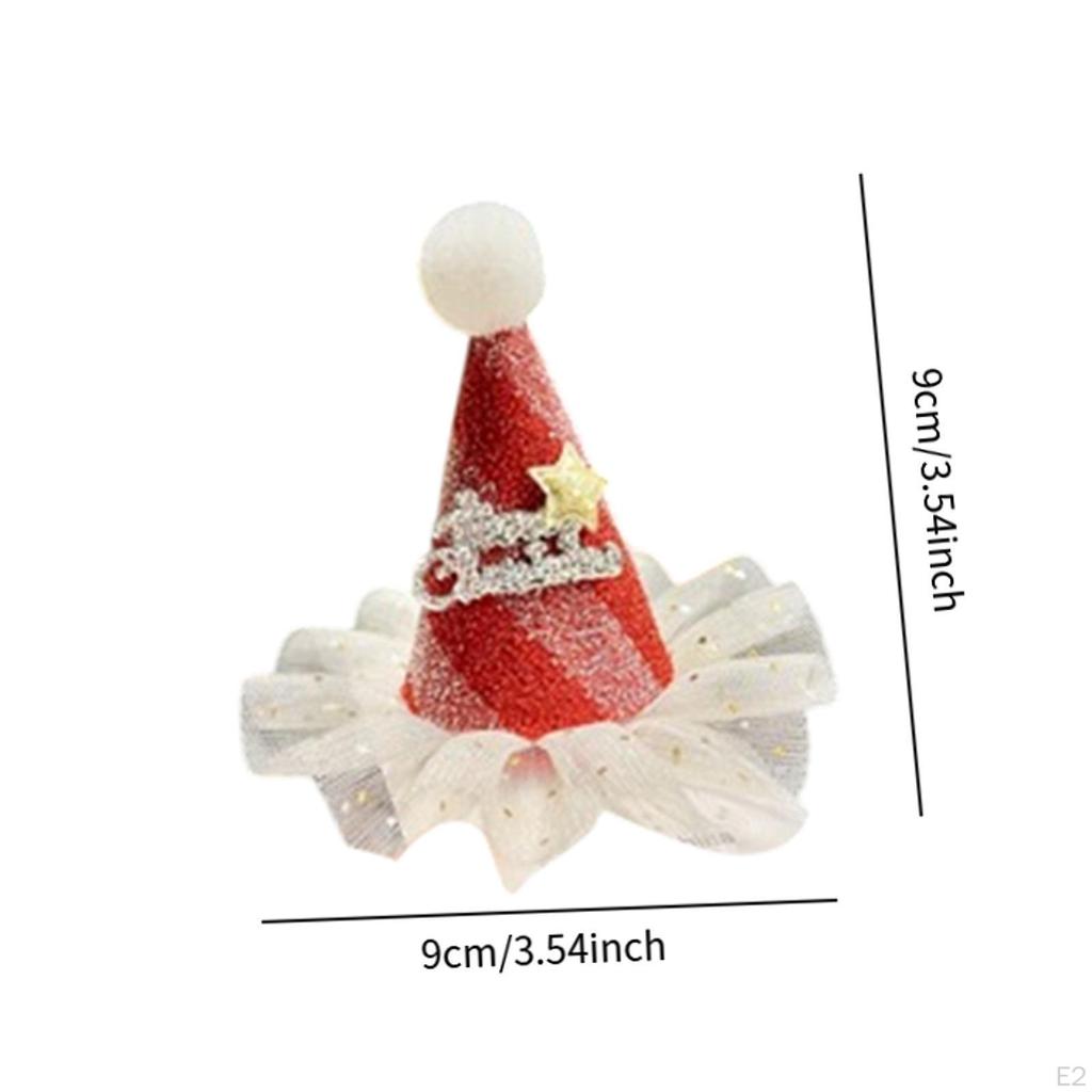 Christmas Hair Clip Creative Decor Xmas Hairclip for Festival Party Carnival