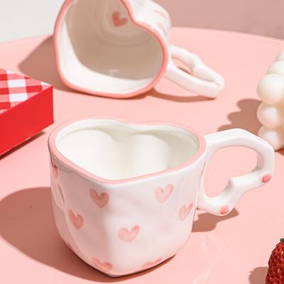 1 szt. Elegancki Izolujący Kubek Ceramiczny Odpowiedni do Kawy, Herbaty, Mleka, Soków - Kubek Wielofunkcyjny na Gorące/ Napoje, Wesela, Urodziny, Prezenty, Kubek do Kawy i Herbaty