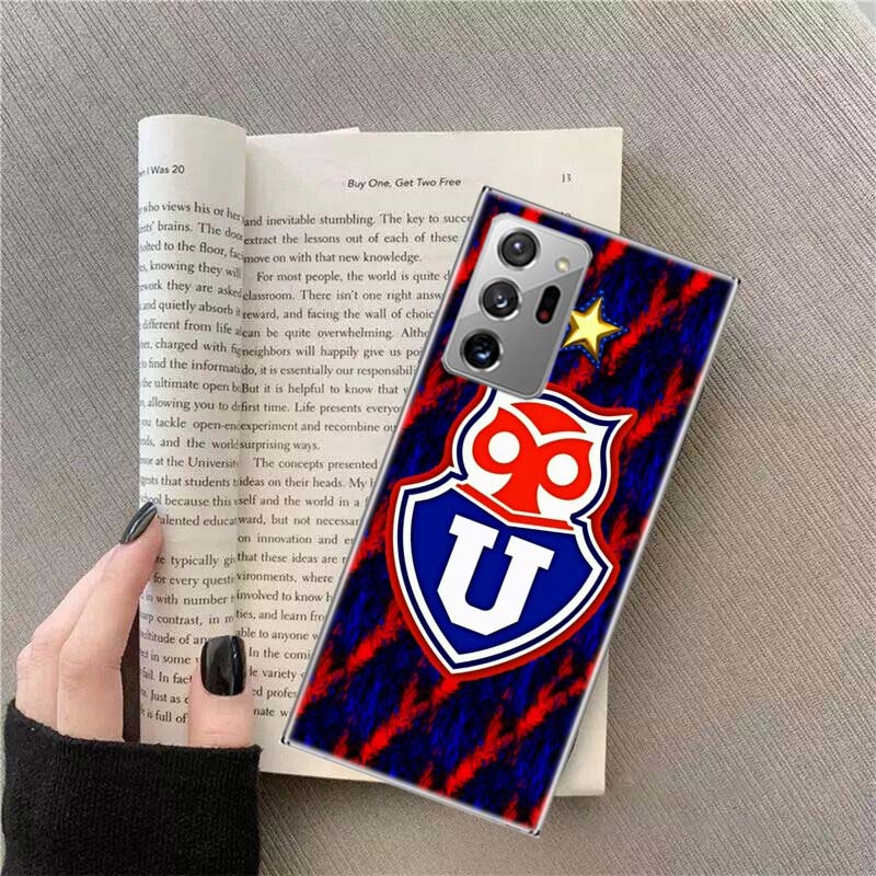 

Fondo U. De Chile LOGO Phone Case For Samsung A16 A26 A36 A56 Note 20 10 9 8 M12 M21 M30S Galaxy M32 M51 M52 A9 A8 A7 A6 Plus S1 Samsung M51