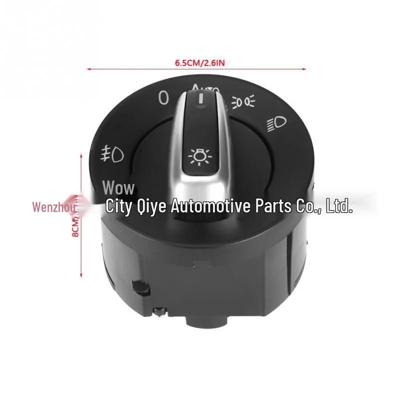 

Headlight Switch for VW Magotan, Sagitar, Caddy, Touran, Golf (Part 5ND941431B)