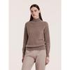 GOELIA 100% Cashmere Half-High Neck Seamless Sweater