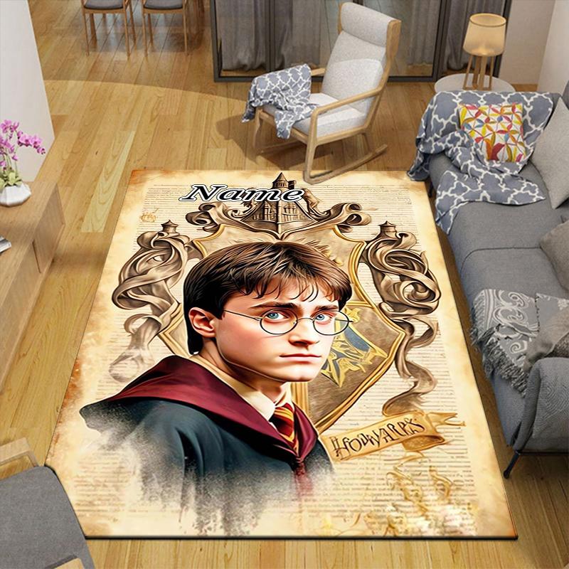 Custom 1Pc Magic Night Owl Castle Rug Office Carpet Indoor Outdoor Entrance Doormat Nonslip Soft And Comfortable Living Room D2915108