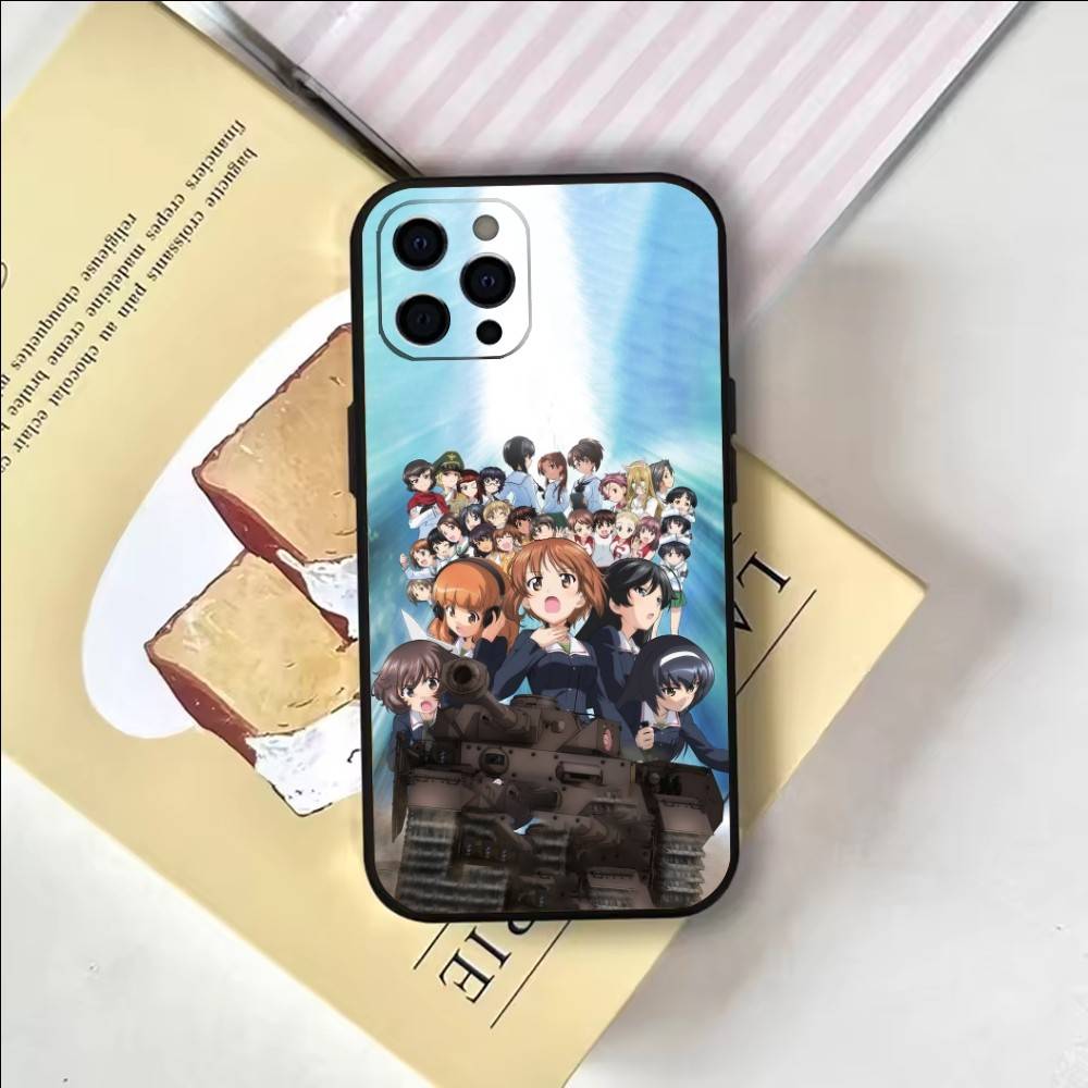 G-GIRLS U-Und P-PANZER Чехол для телефона Силиконовый Мягкий Для IPhone 17 16 15 14 13 12 11 X XR Plus Pro Max Plus iPhone17