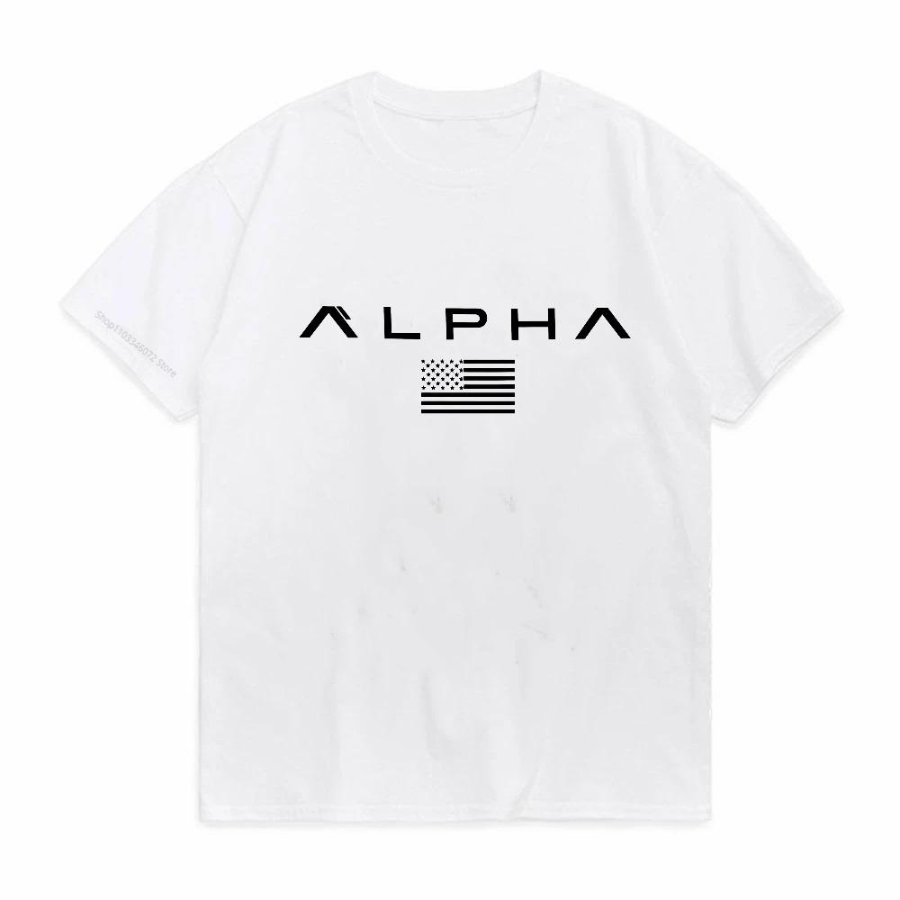 Muscle Brothers Herren Kurzarm Rundhals Sport T-Shirt Sommer Laufen Fitness Training Kleidung Alpha Dry T-Shirt