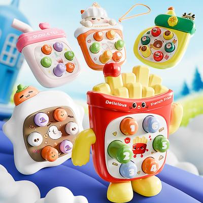 1 Pc Whack a Mole Game Baby Toys Kids Interactive Early Educational Stress Relief Toys Toddler Finger Press Sensory Fidget Toys