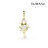 Swarovski Idyllia Charm Gold Tone Heart With Key Charm