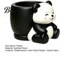 Cute Gifts for Plant Lovers Panda Succulent Planter, Resin Cartoon Animal Pot, Planter Decorative Pot Indoor Office Desk, Balcony, Garden Creative