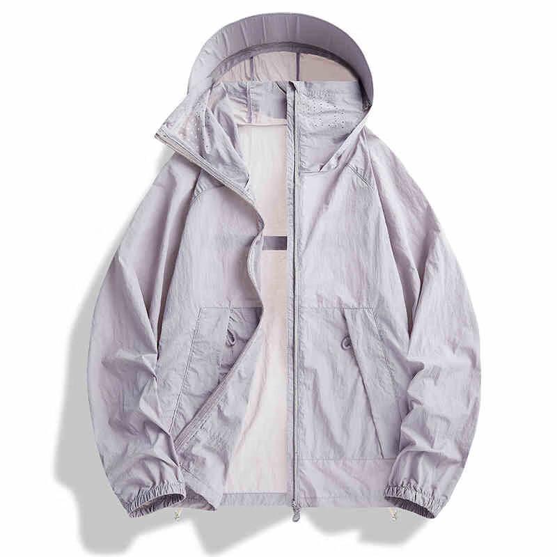Унисекс солнцезащитная куртка Longchan из ледяного шелка XS-3XL