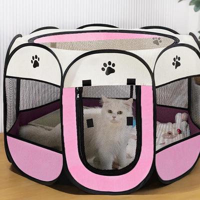 Enclosed Cat Playpen Tent