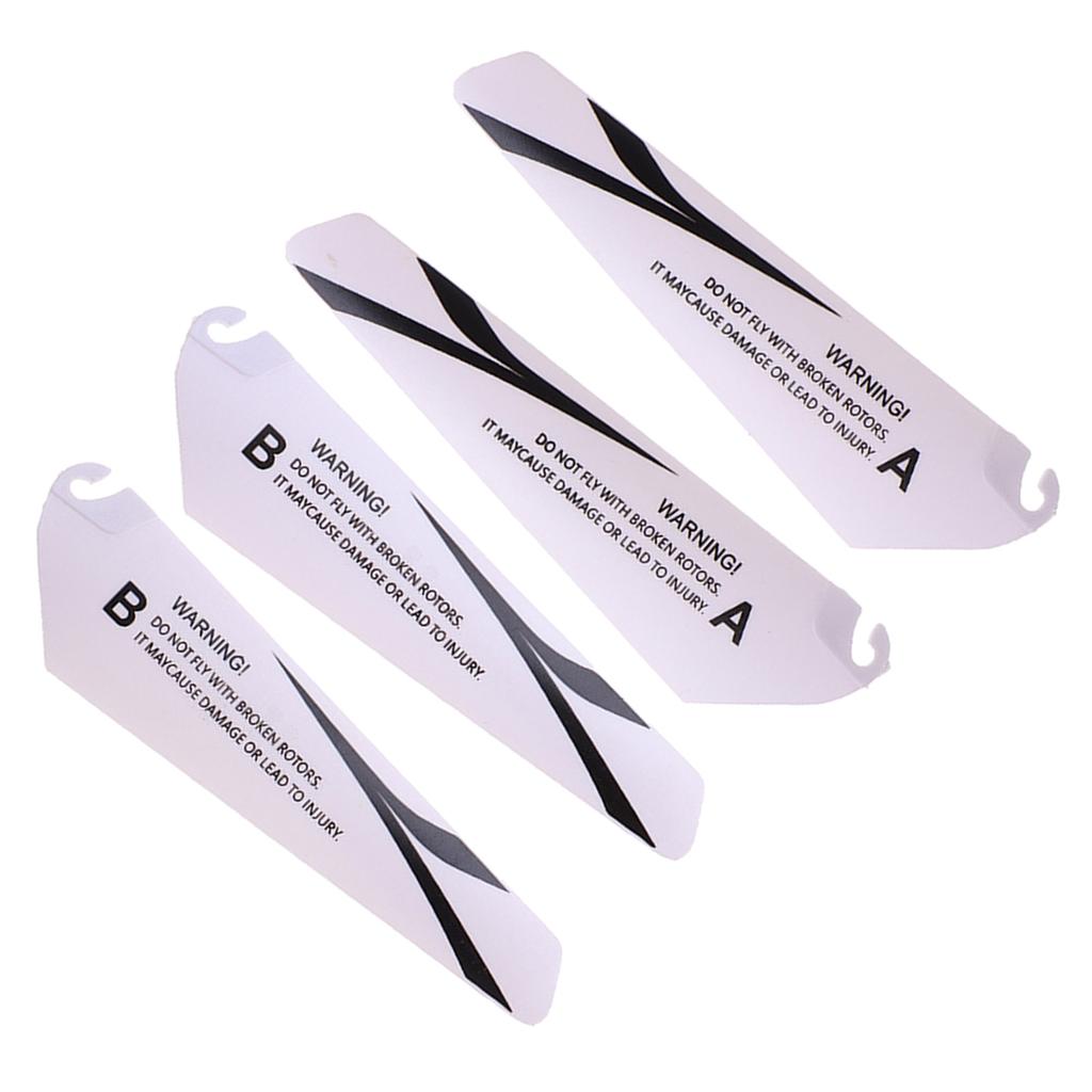 Für Copter Leichte 9cm Blattpropeller für Fernsteuerungs-Helikopter Flugzeuge A B Lüfterblätter Propellerblatt Set