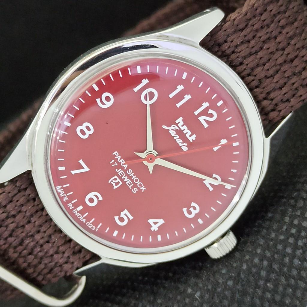 

USED HMT JANATA INDIAN MENS MECHANICAL WATCH a295116-1 Sku556b-a295116