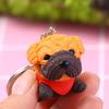 Bag Ornaments Key Accessories Wool Dog Bag Pendant Dog Doll Keyrings Keychains Dog Mascot Keychain