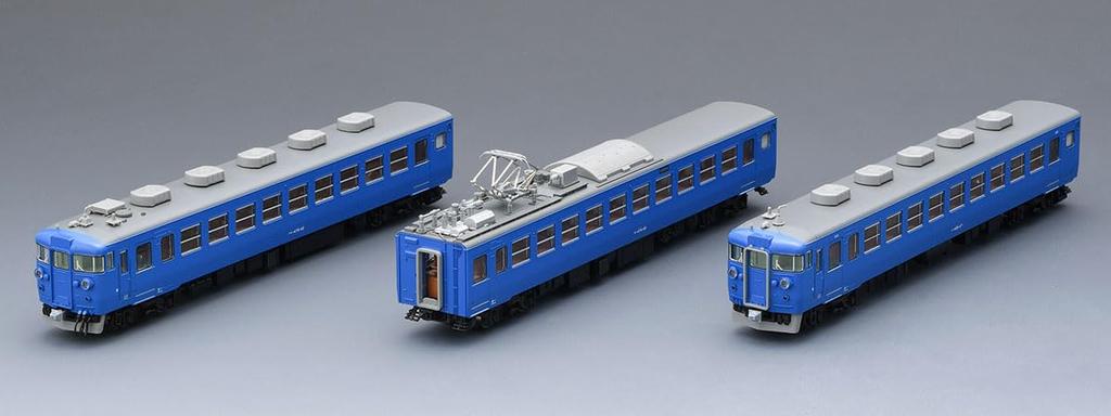 TOMYTEC TOMIX N Gauge JR 475 Series Hokuriku Main Line Blue Set 98547 Model Train