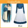 Château Ambulant de Howl Sophie Robe Trapèze Polyester/Coton Tenue Cosplay