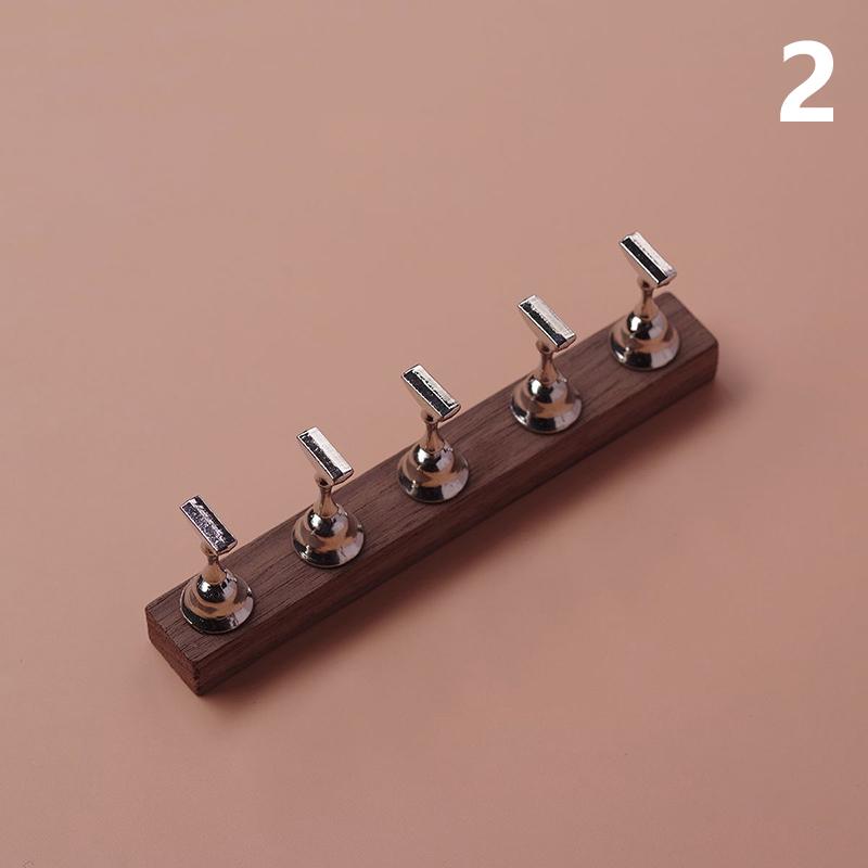 

Ретро Магнитный Держатель для Ногтей Практика Подставка для Демонстрации Основа из Грецкого Ореха Полка для Демонстрации Инструмент для Нейл-Арта Цветной Лак для Ногтей для Новичка as the picture