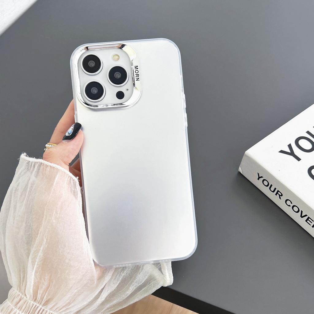 Applicable To ooppoReno13 Mobile Phone Case, New Colored Silver FindX8pro Protective Case, Real Me GT7pro Electroplating Hard