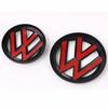 For VW Car Front Radiator Grille Badge Cover Rear Trunk Lid Sticker For VW GTI Polo Golf MK6 MK7 MK8 Passat Tiguan Arteon Touareg Taigo IF9