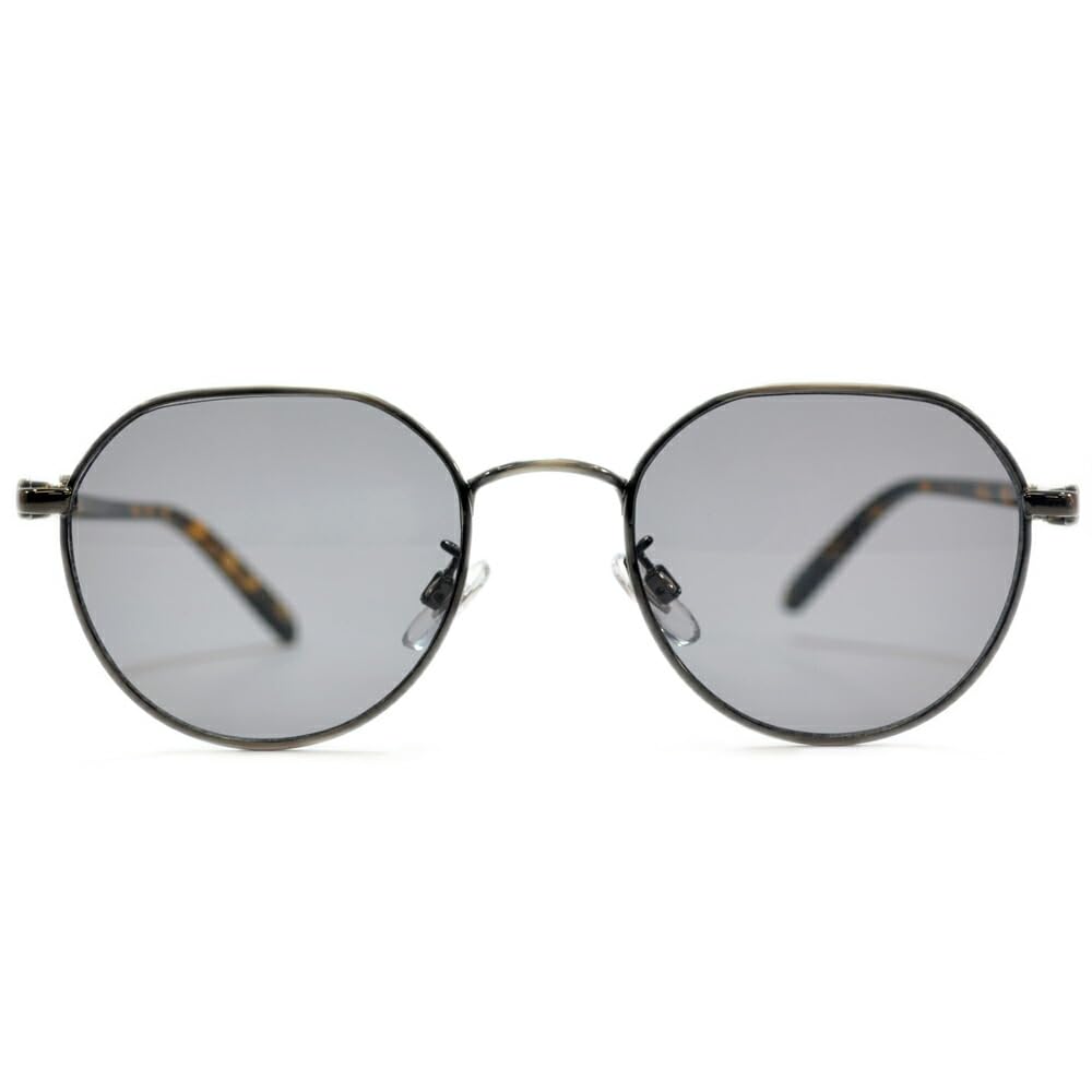 [MERRY PLEASURE] Sunglasses for Men and Women, Fashion Glasses, Crown Panto, Round, Boston Style, Tinted Lenses