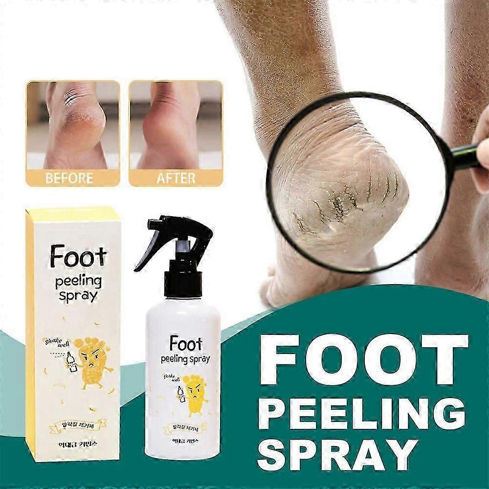Foot Exfoliation Spray Repair Dead Skin and Calluses Whitening Care Spray