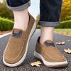 Shoes men's casual shoes lazy shoes versatile single shoes soft-soled fly-woven shoes shallow mouth men's shoes breathable mesh shoes