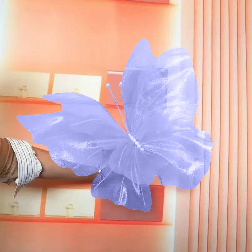 3D Flower Butterfly Decoration, Outdoor Photography Props, Wedding Gardening Ornaments, Decoration