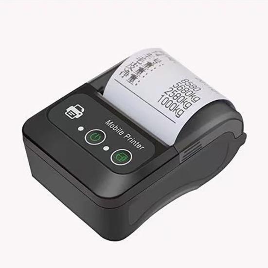 1 Set Mini Thermal Printer No Ink Required Large-capacity Battery Rechargeable Stable Signal