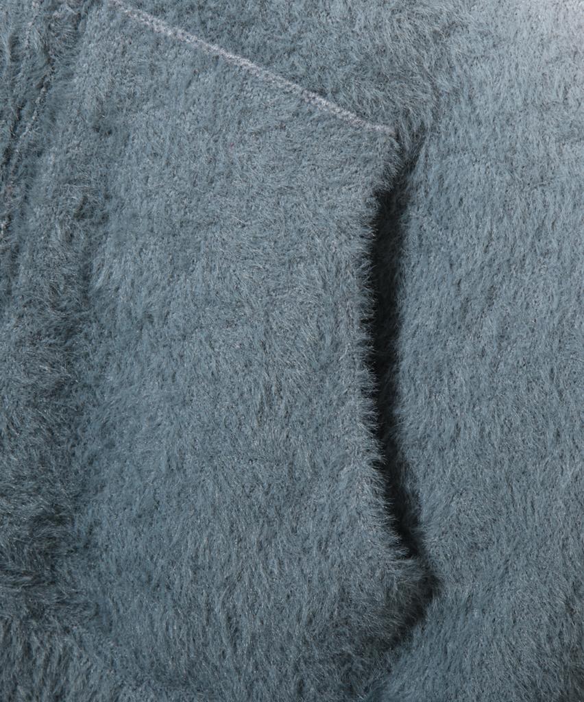 Dimiteulibeullaeg 2Way Essential Gradient Hairy Zip-Up Hoodie_Blue Ivory