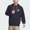 Adidas Small Logo Waffle Hoodie Men Tops Ink-Blue JE6099