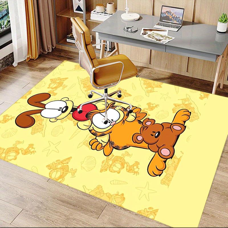 Garfield'S Playful Pals Carpet For Playroom Bedroom Living Room Sofa Home Decorkids Game Area Rug Nonslip Floor Mat
