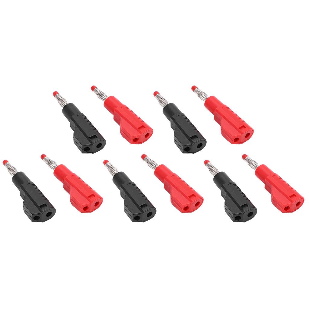 5Set U39 4mm PVC Telescopic Banana Plug Connector Fireproof for Electrical Testing