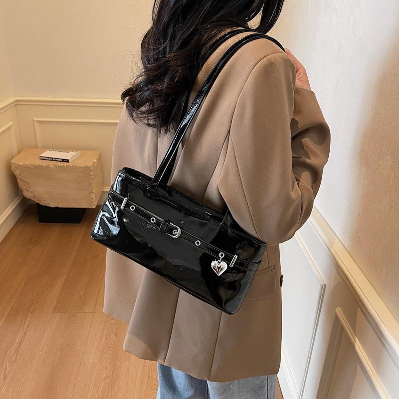 Bag Women's 2025 New Trendy Fashion Textured Shoulder Underarm Bag Spring Casual Versatile Commuter Pillow Bag
