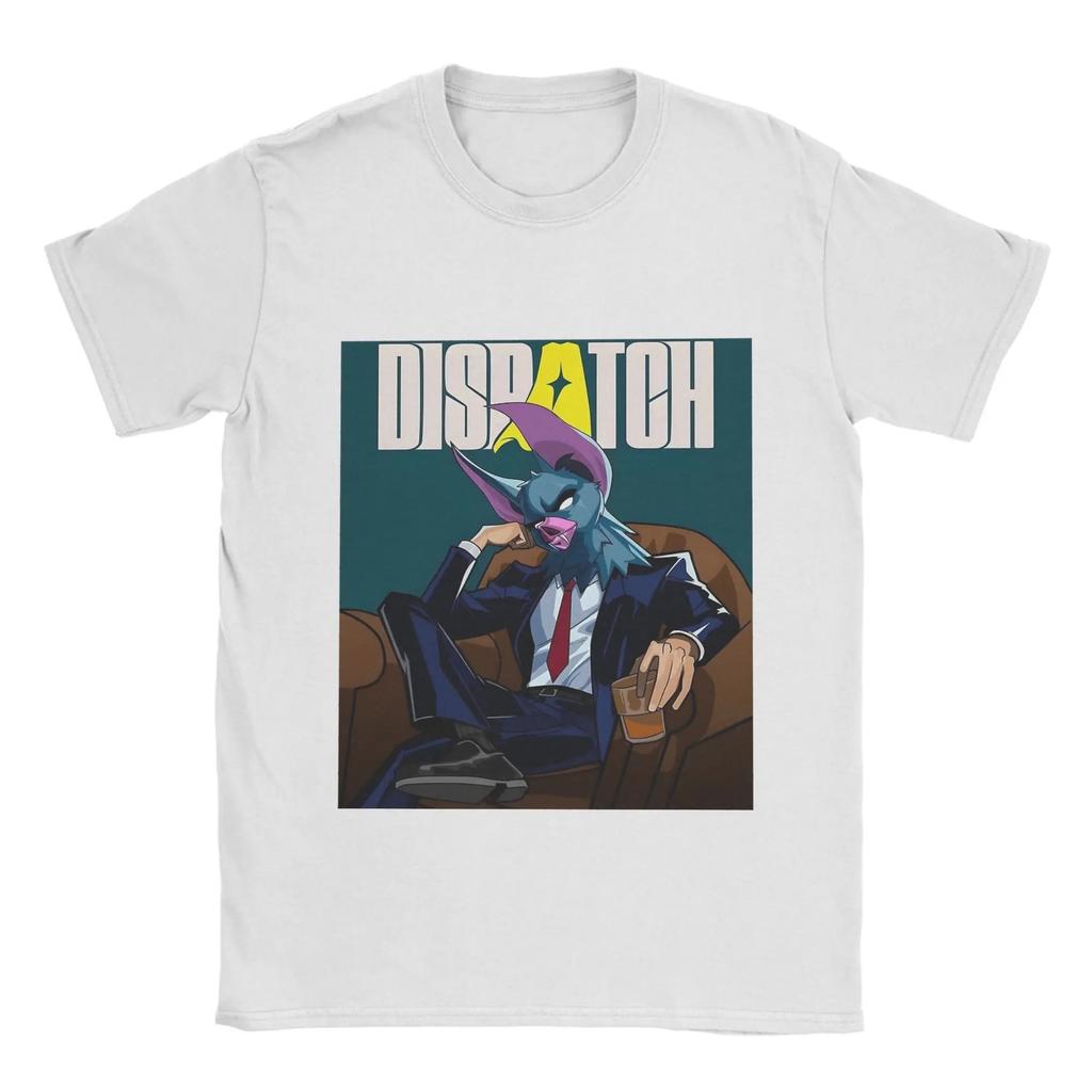 Dispatch Game Cotton T Shirt for Men Beach Funny T-Shirts O Neck Fashion Tee Shirt Big Size Cheap Tops
