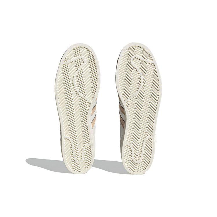 Adidas Originals Superstar Durable Lightweight Low-Top Skate Shoes Collaboration Unisex Skate Shoes White ID7447