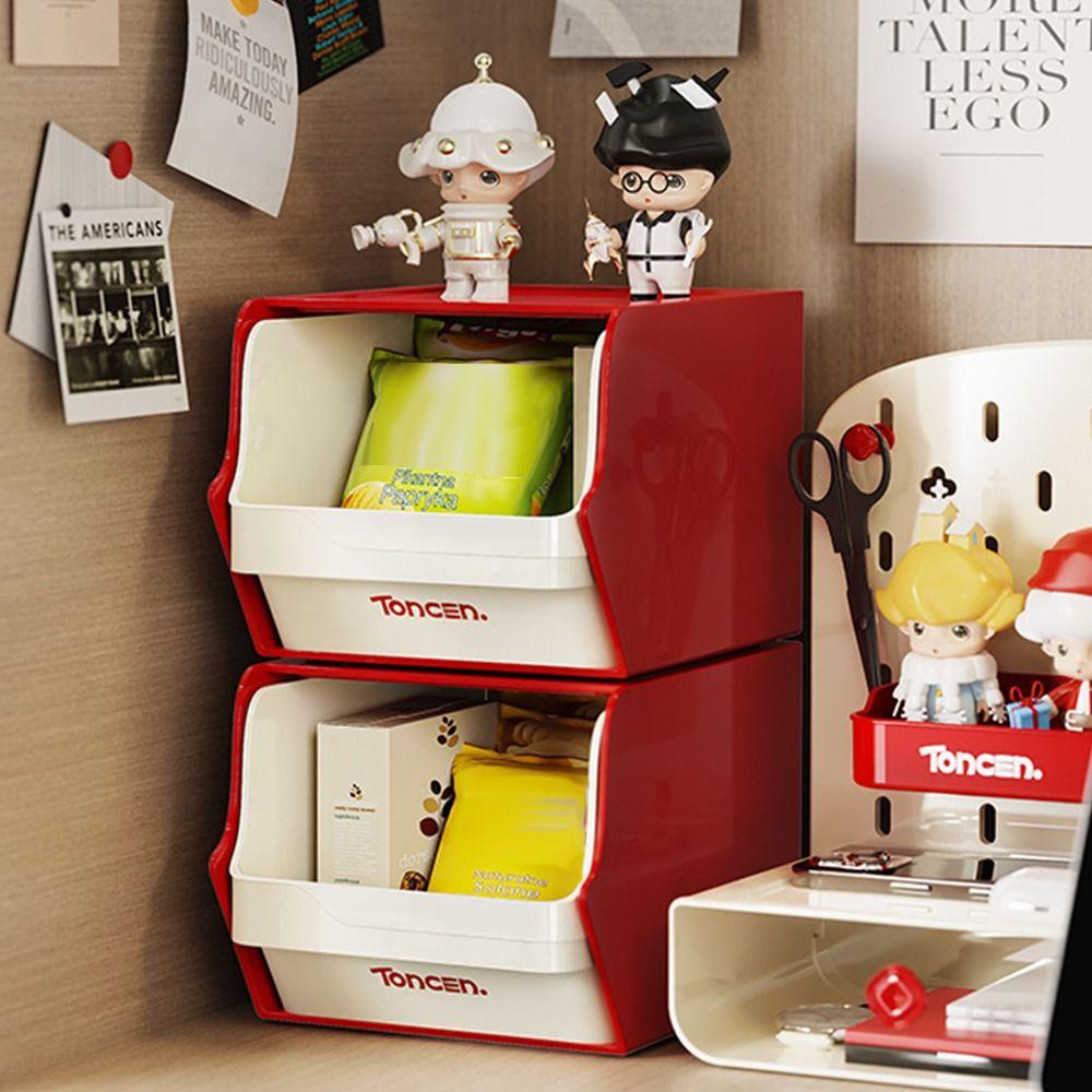Stackable Tea Bag Storage Case Wall-Mounted Instant Coffee Rack Creative Snack Rack  Pantry