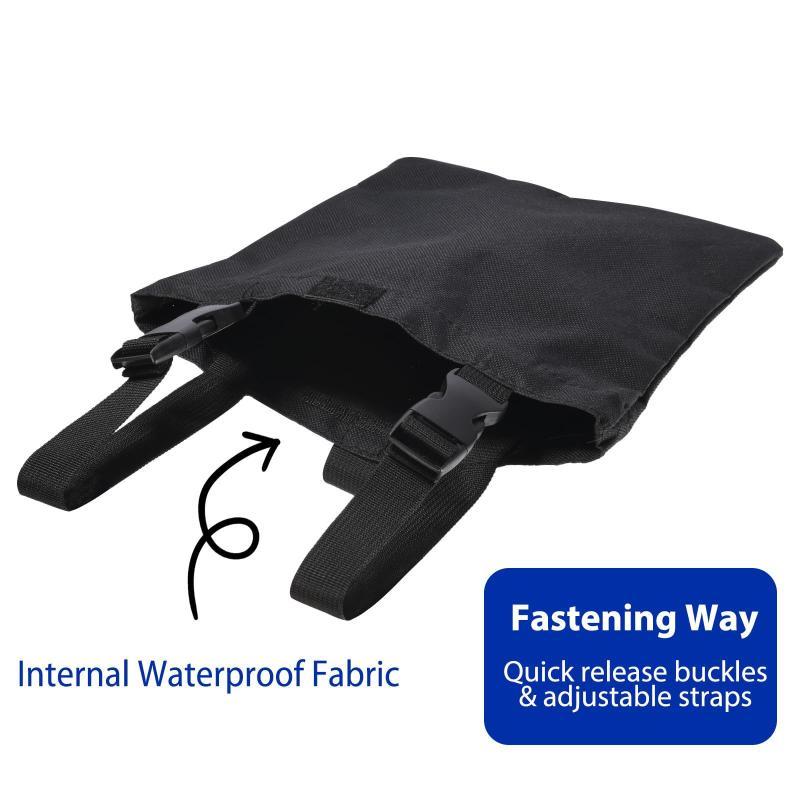 Wheelchair Hanging Storage Bag 1Pcs Waterproof Oxford Adjustable Straps Easy to Install for Seniors Daily Use