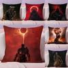 Game D-Dark S-Souls Pillow Case  Ultra Soft Skin Friendly Fabric Cloud Like Comfort & Concealed Zipper