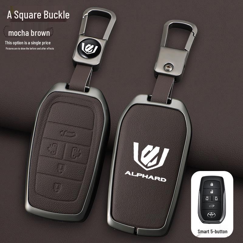 Alphard Vellfire 30 Series Zinc Alloy Key Fob Case