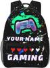 Personalized Backpack for  Custom Backpacks with Name for , Customized Fish Scales School Bookbag for Back To Sch
