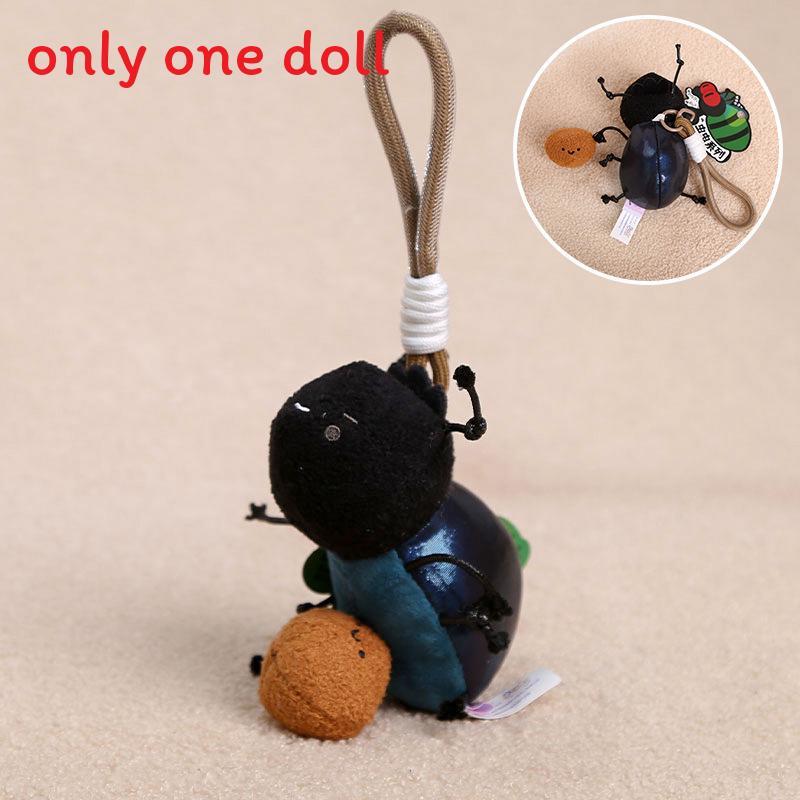 Spider Ant Mantis Plush Toy Keychain With Pp Cotton Filling For Kids And Collectors