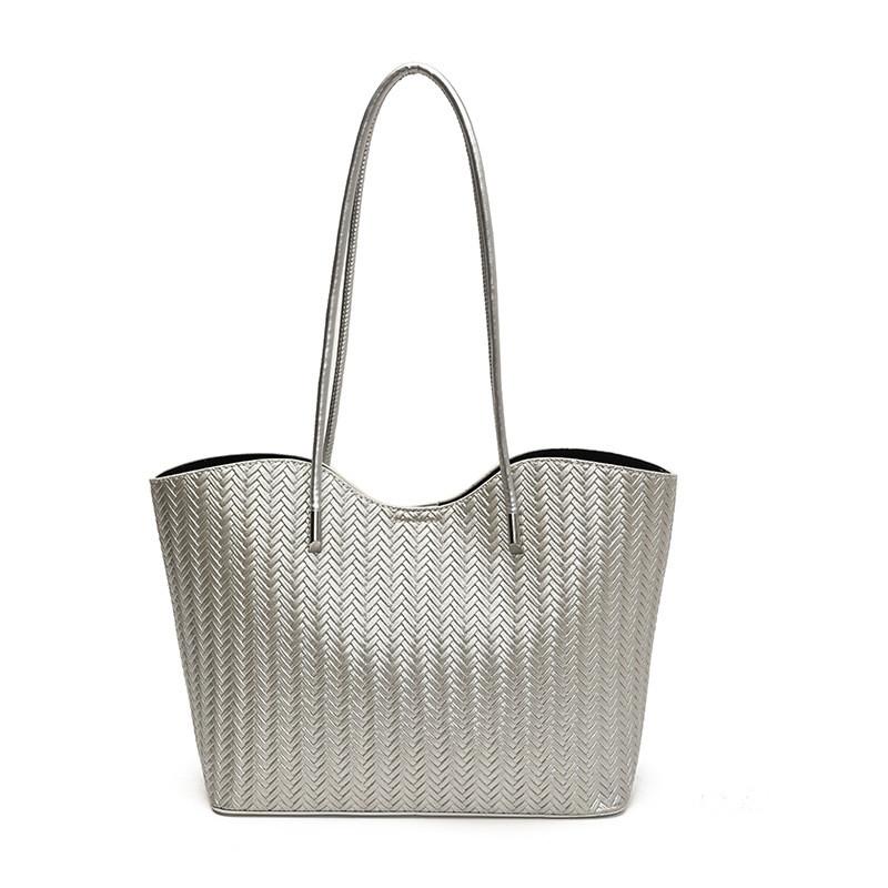 Pu Tote Bag For Women With Durable Large Capacity Daily Use