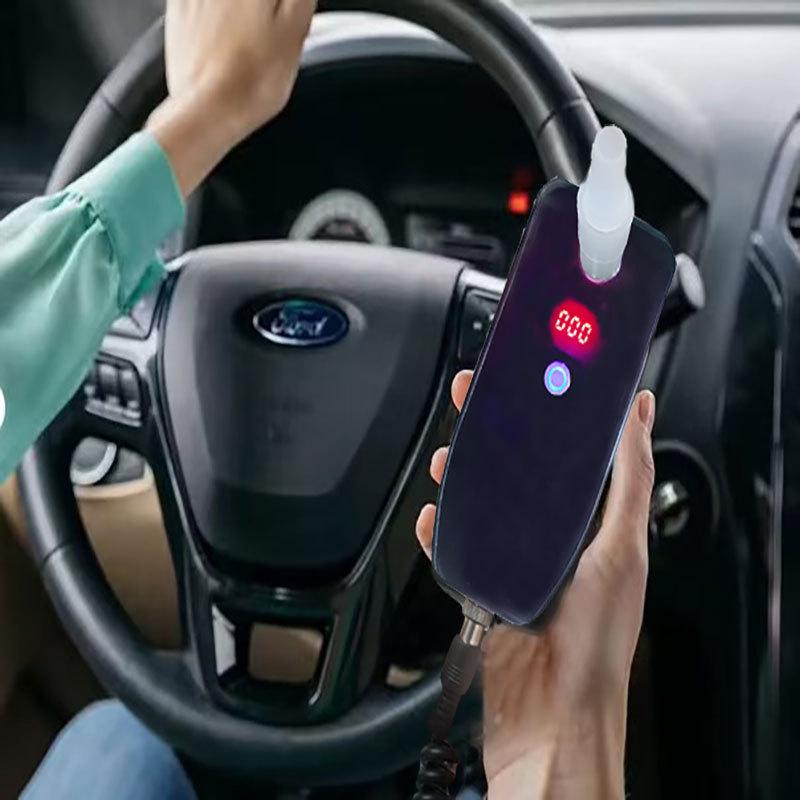 High Precision Personal Breathalyzer: Quick Car On-board Alcohol Tester Car Alcohol Tester
